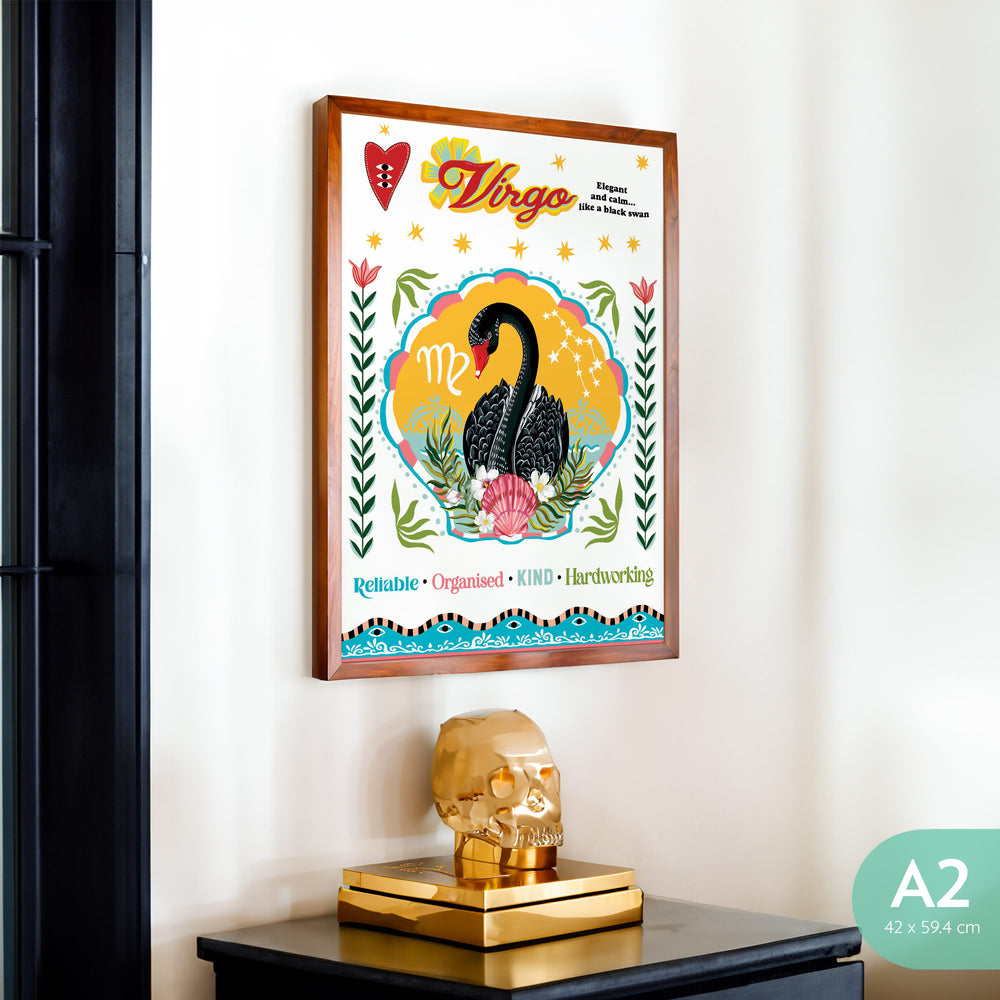 Art Print Aussie Astrology Virgo
