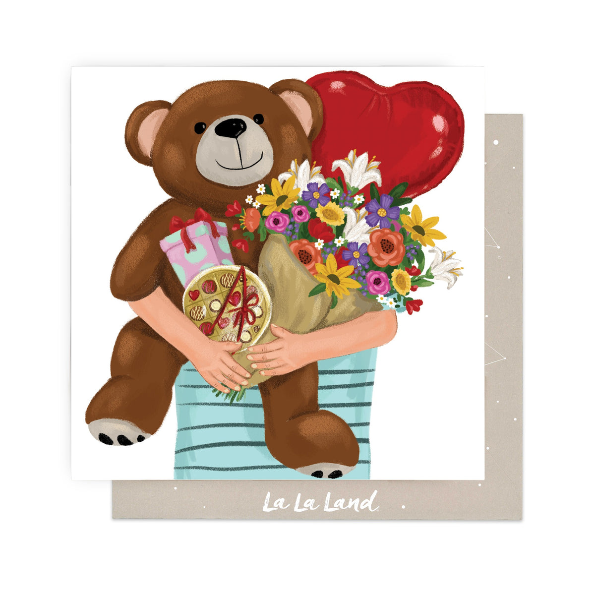 Greeting Card Teddy Bear