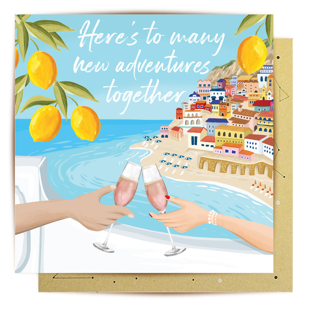 
                      
                        Greeting Card Cheers Positano
                      
                    