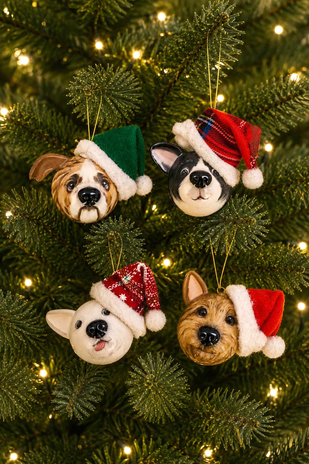 Bauble Set Party Dogs