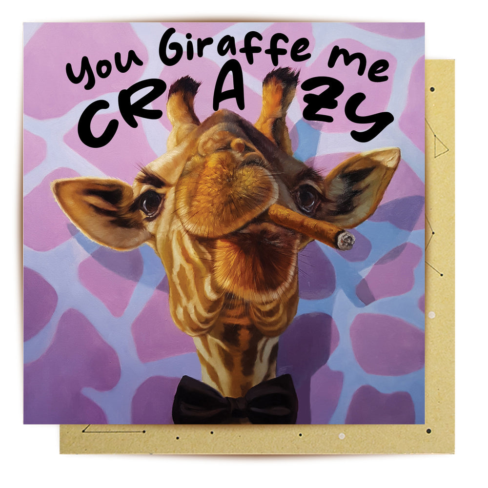 
                      
                        Greeting Card Cigar Giraffe
                      
                    