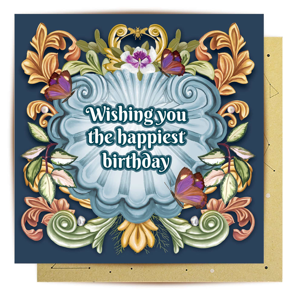 
                      
                        Greeting Card Happiest Birthday
                      
                    