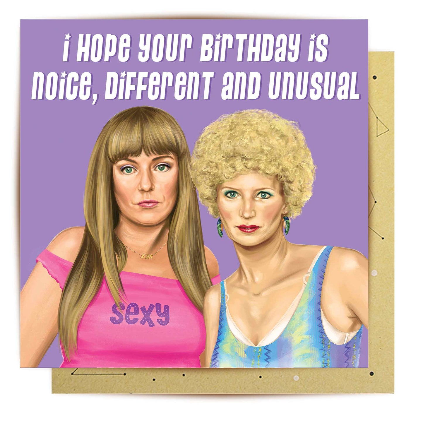 Greeting Card Noice Different Unusual