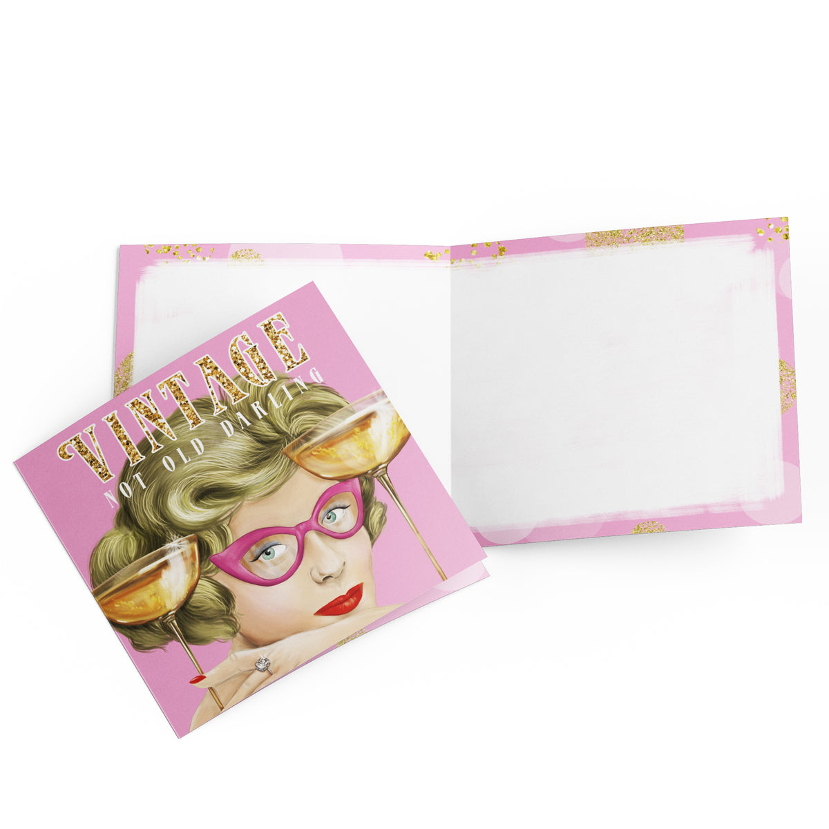Greeting Card Vintage Not Old