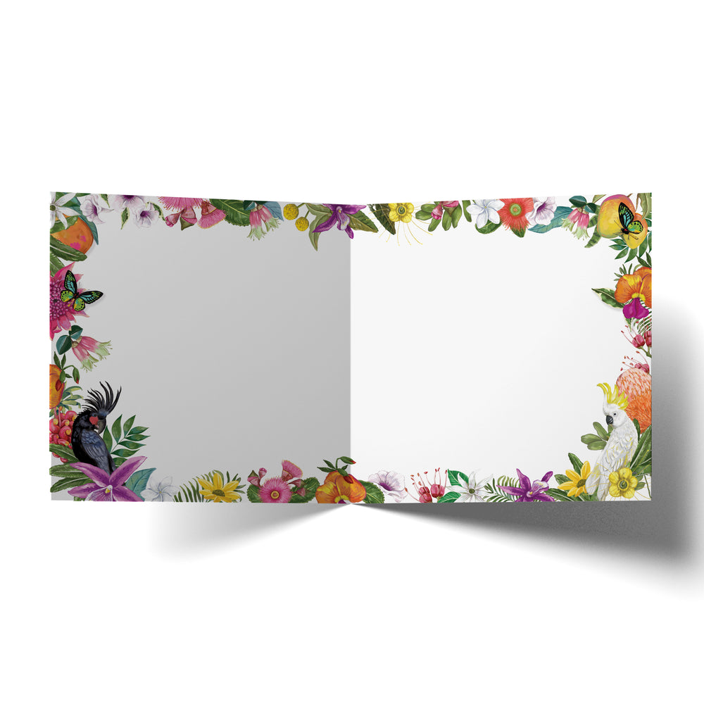 
                      
                        Greeting Card Tropicana Australiana Blooming
                      
                    