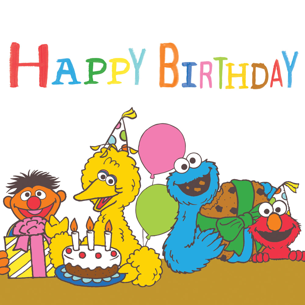 
                      
                        Greeting Card Sesame Street Birthday
                      
                    