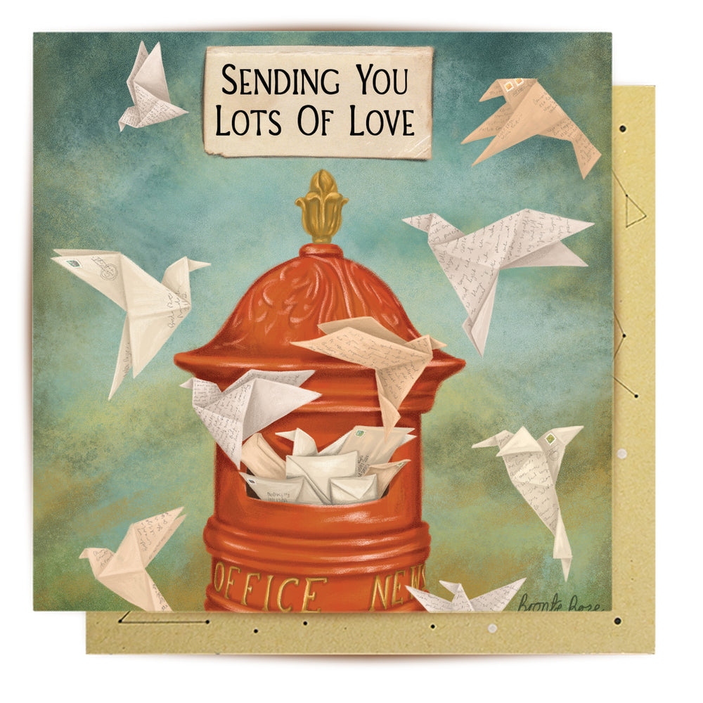 
                      
                        Greeting Card Sending You Love Letters
                      
                    