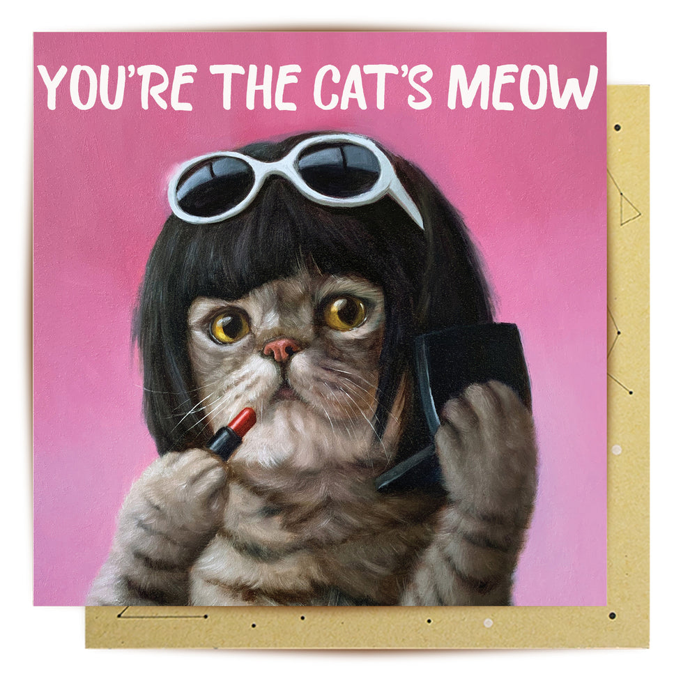 
                      
                        Greeting Card Cats Meow
                      
                    