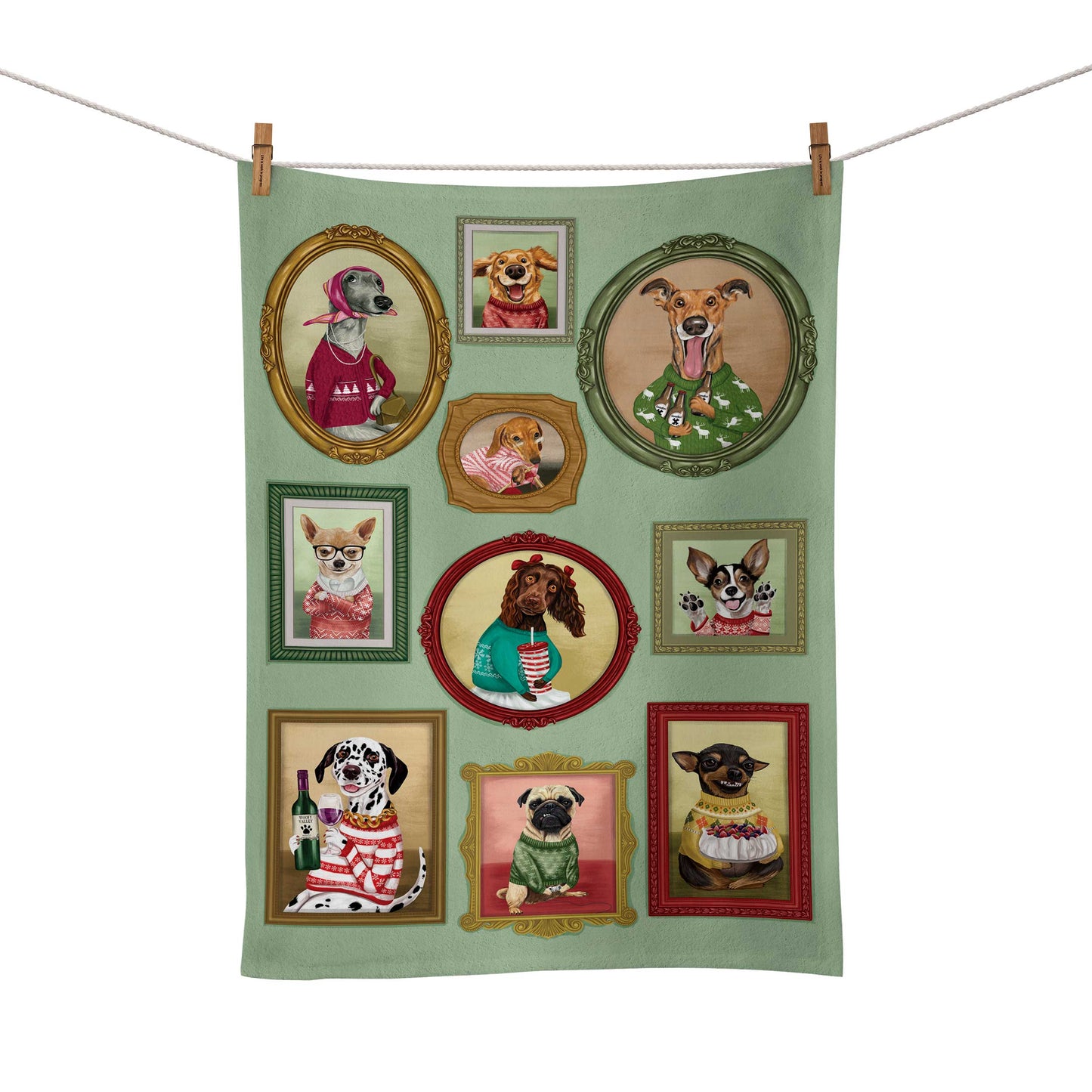 Tea Towel Family Portrait