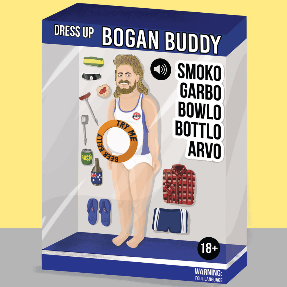 Greeting Card Bogan Toy