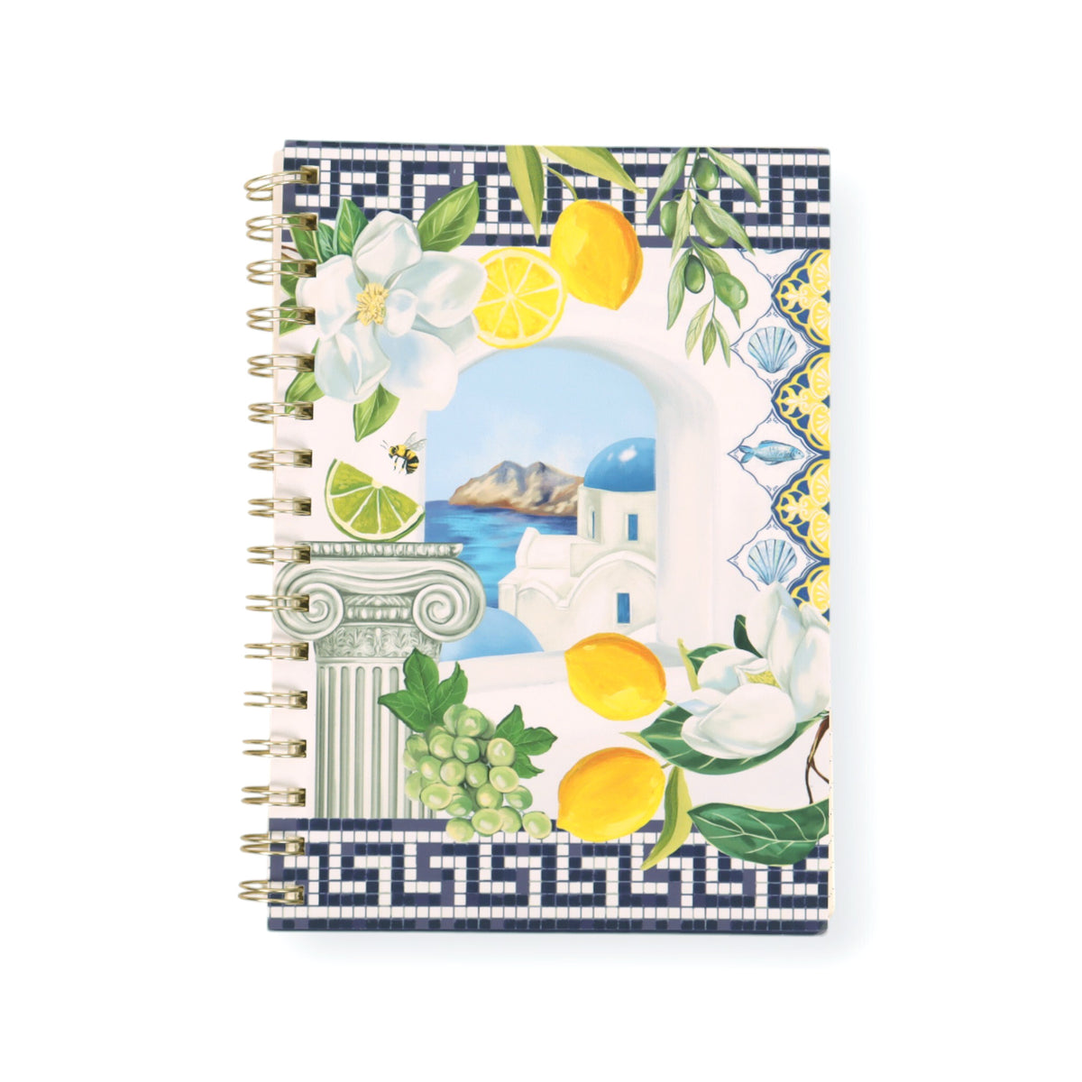Spiral Notebook Mediterranean Summer