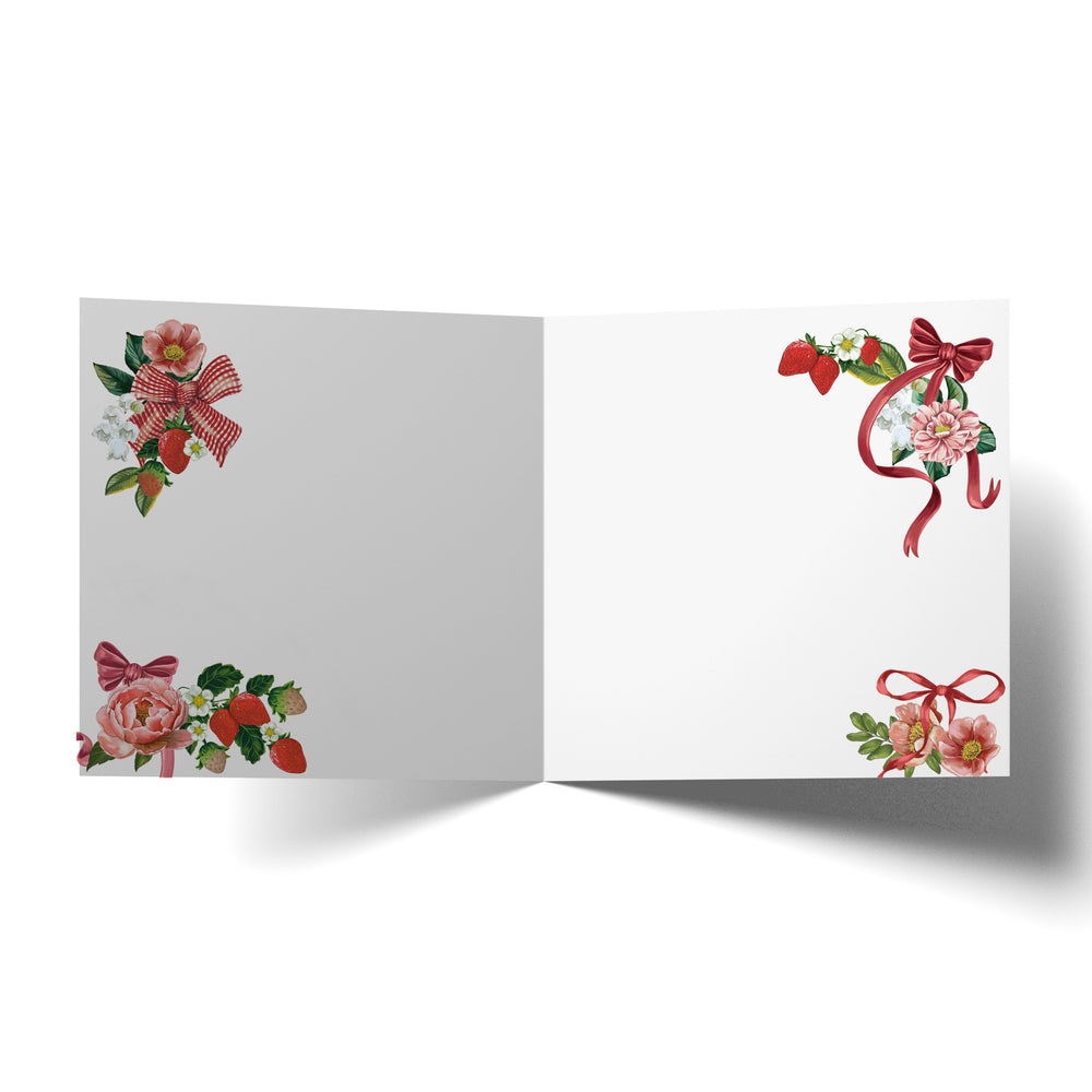 Greeting Card Happy Holidays In Paris