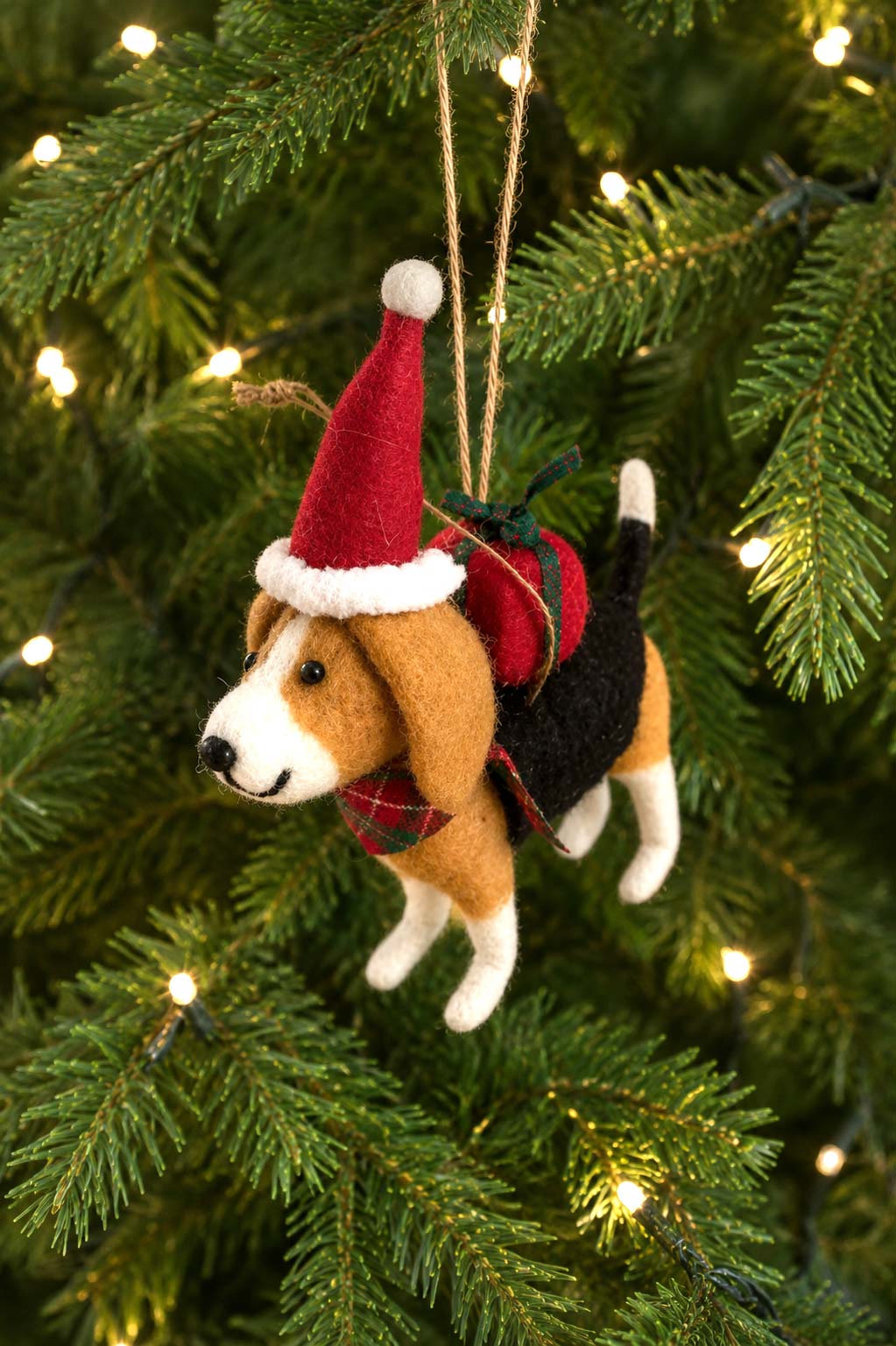 Felt Ornament Present Delivery