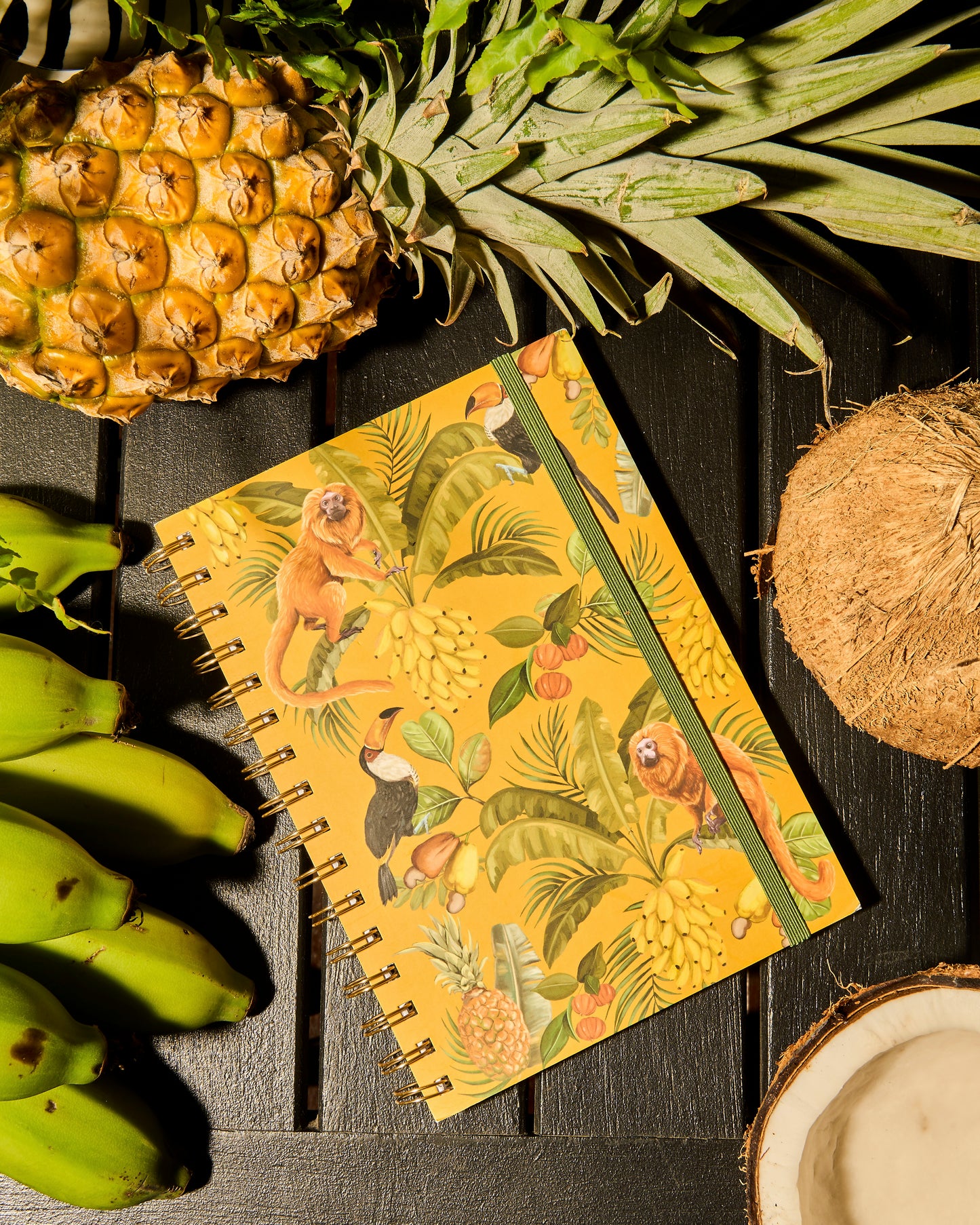 Spiral Notebook Brazilian Summer