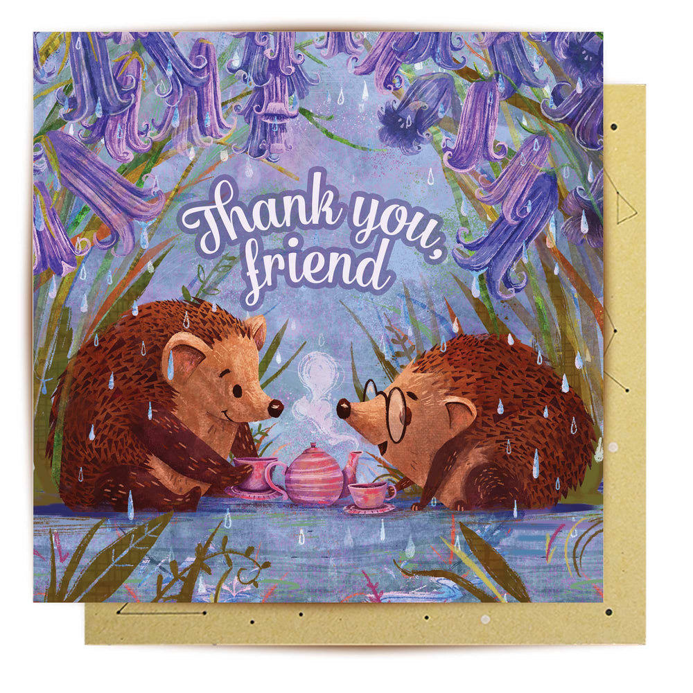 Greeting Card Hedgehogs