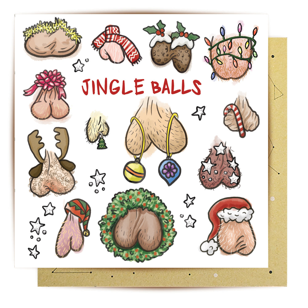 Greeting Card Jingle Balls