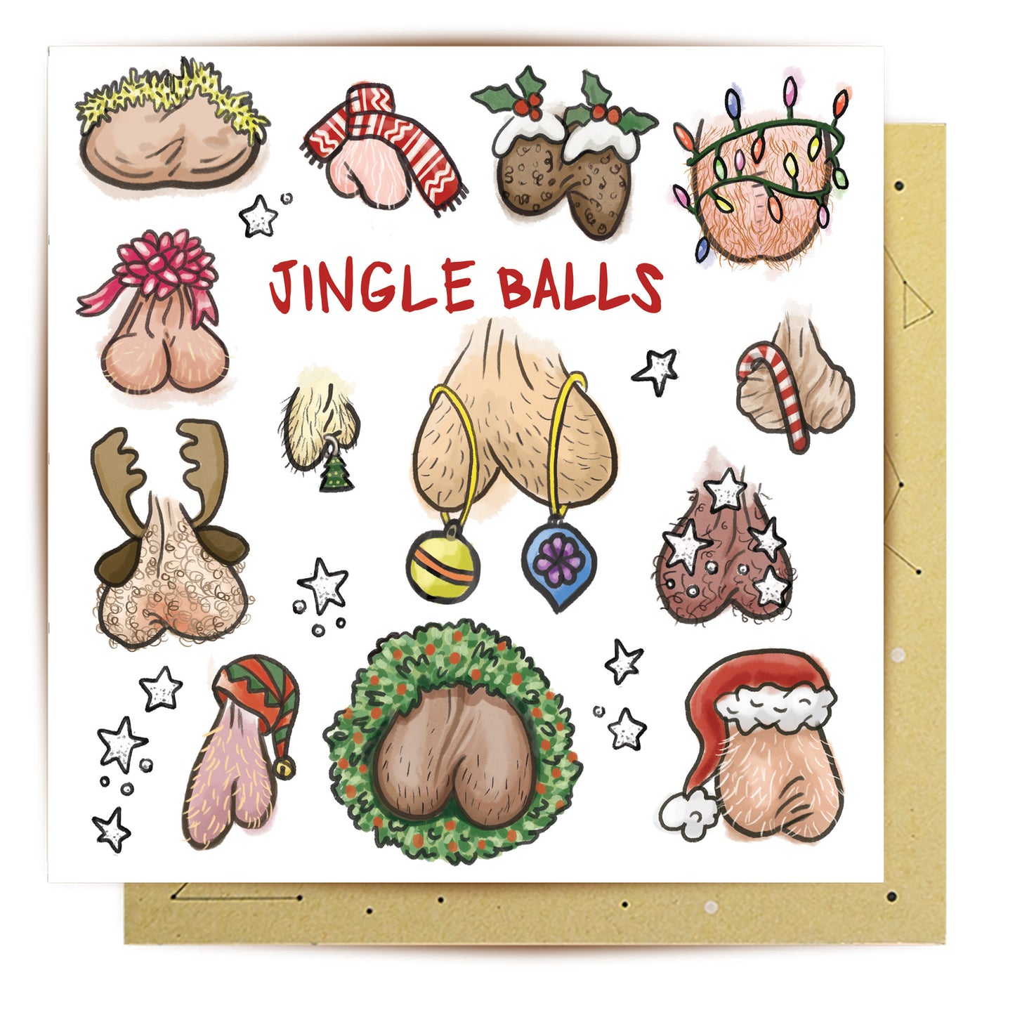 Greeting Card Jingle Balls