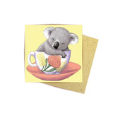 Mini Card Baby Teacup Koala