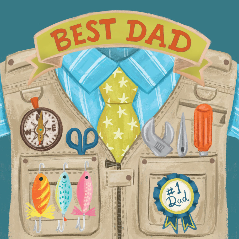 
                      
                        Greeting Card  Best Dad
                      
                    