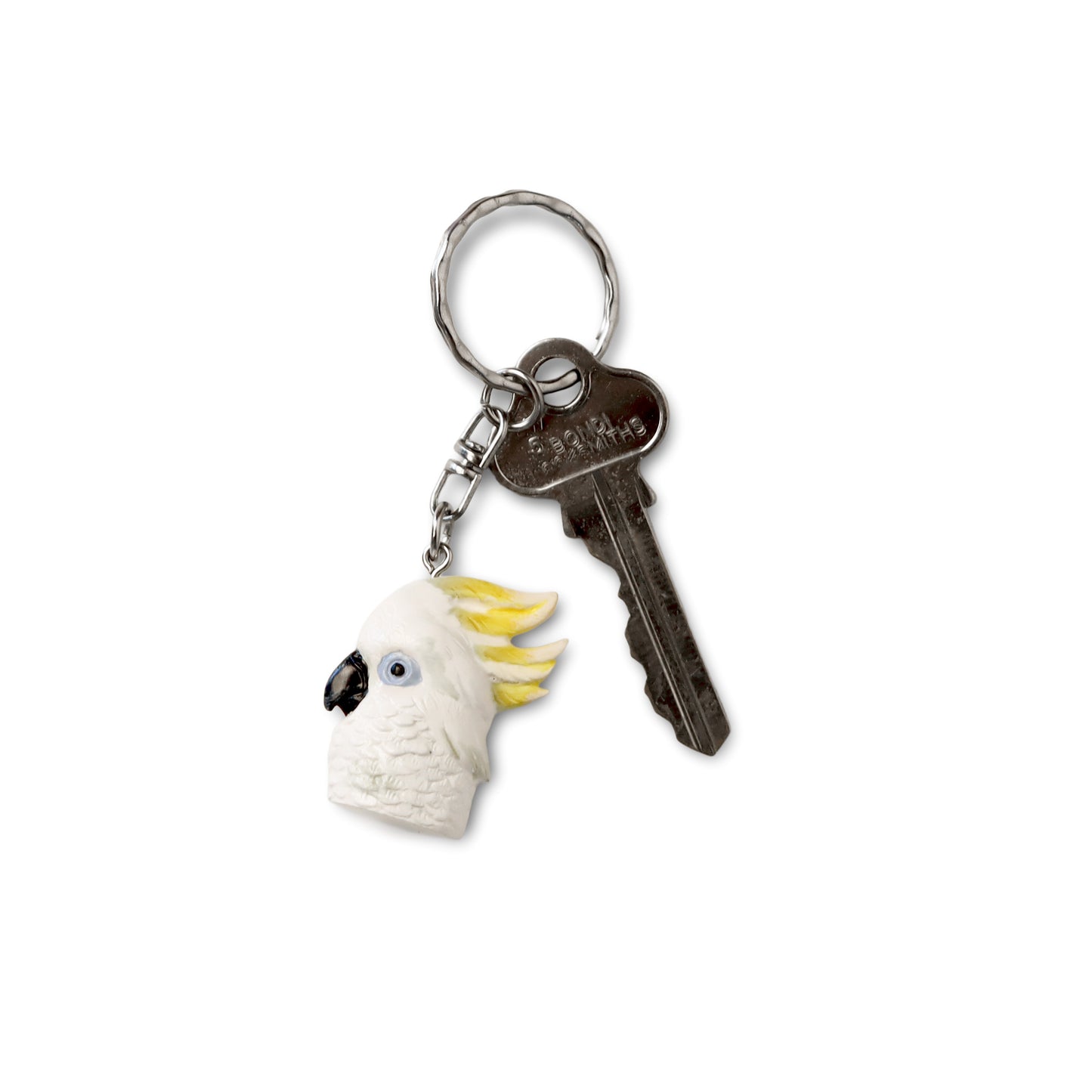 Keyring Aussie Cuties White Cockatoo