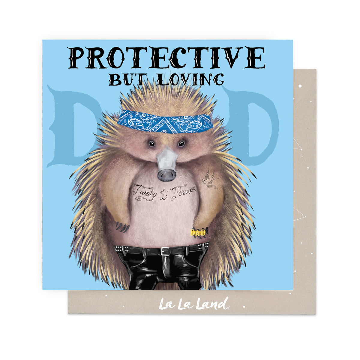Greeting Card Protective But Loving Dad