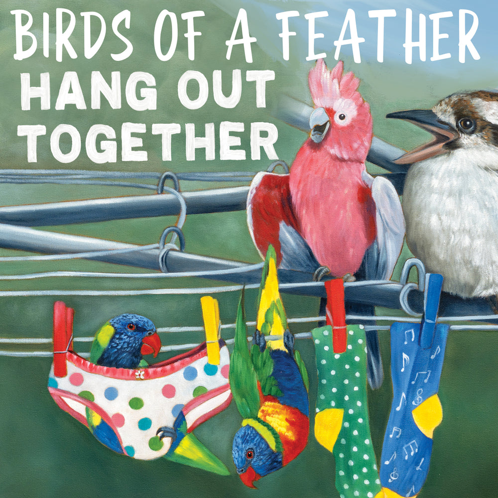 
                      
                        Greeting Card Birds Of A Feather
                      
                    