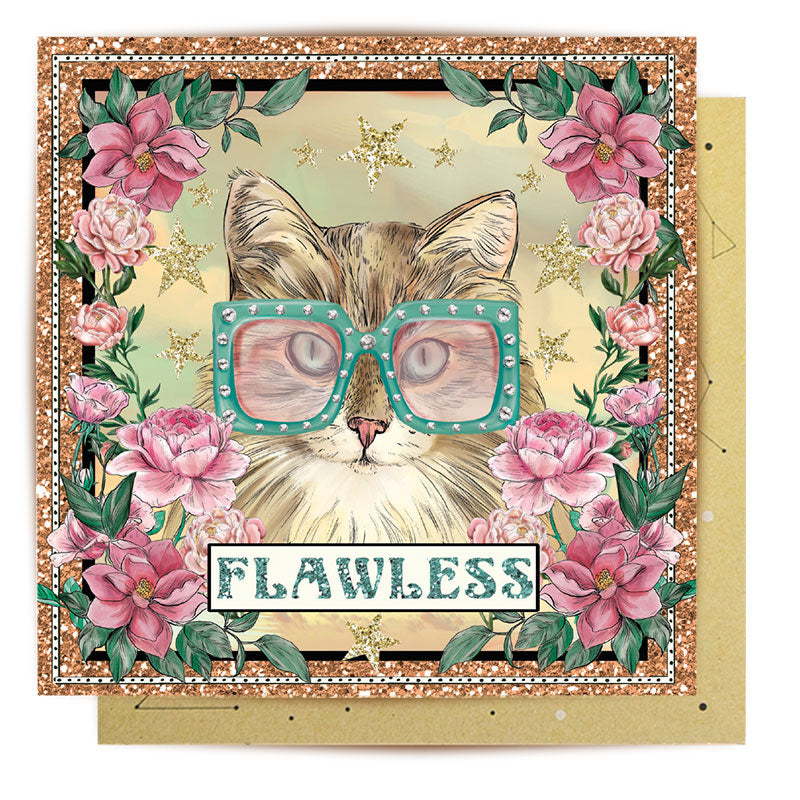 Greeting Card  Flawless Femme