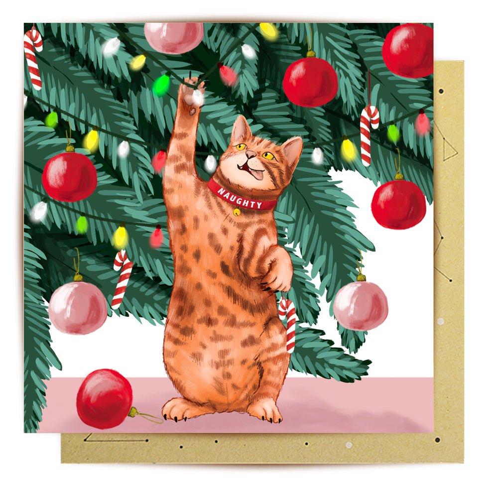 
                      
                        Greeting Card Naughty Cat
                      
                    