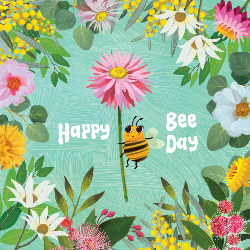 
                      
                        Greeting Card Happy Bee Day
                      
                    