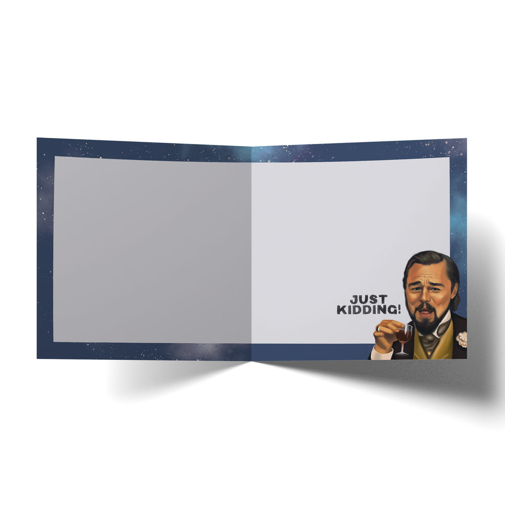 Greeting Card Three Birthday Wishes