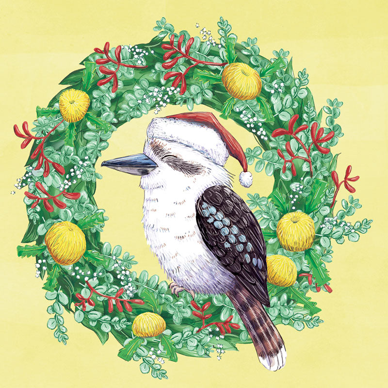 
                      
                        Mini Card Kookaburra Wreath
                      
                    