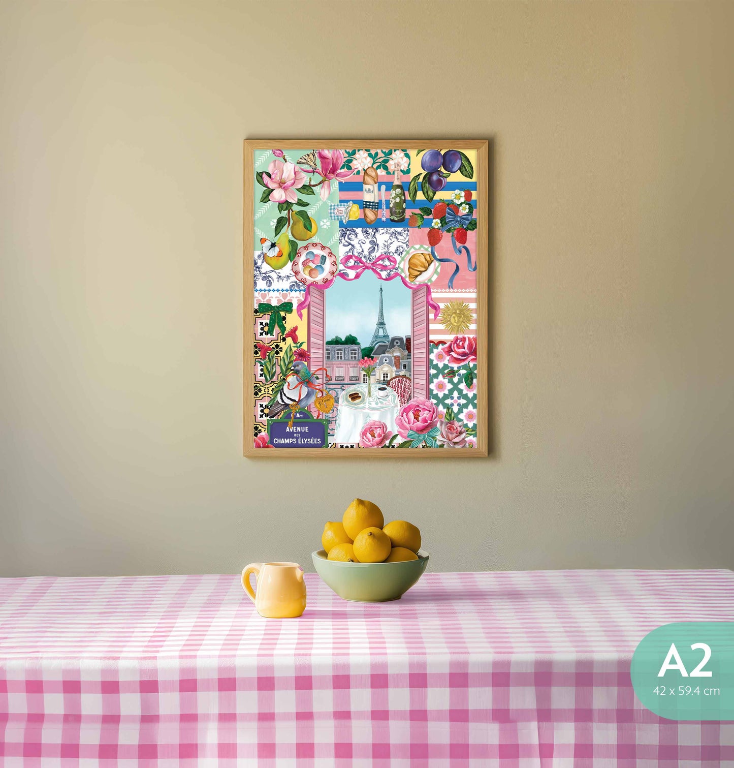 Art Print Je T'aime Paris