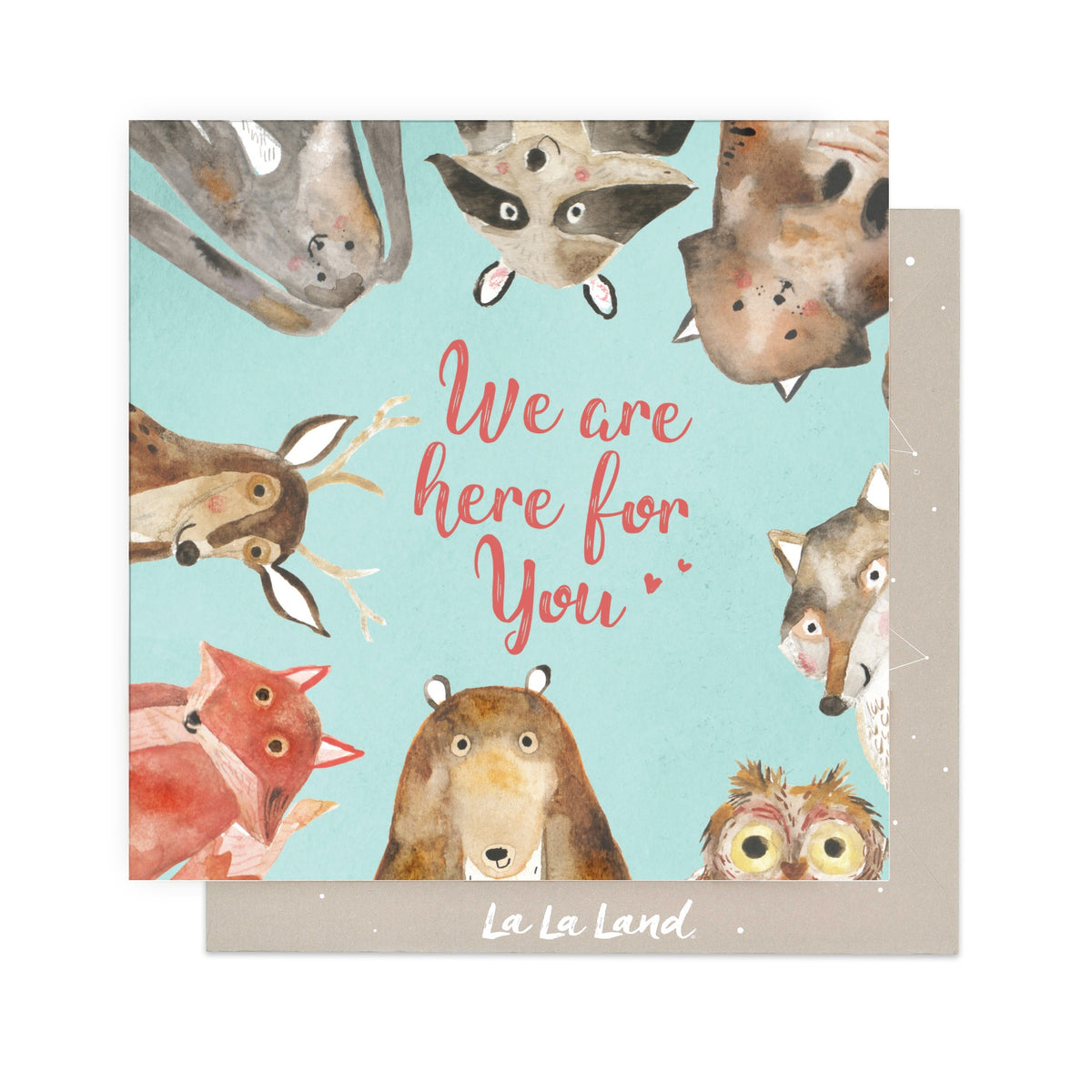 Greeting Card We're Here For You