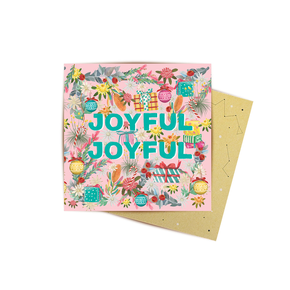 Mini Card Joyful Joyful