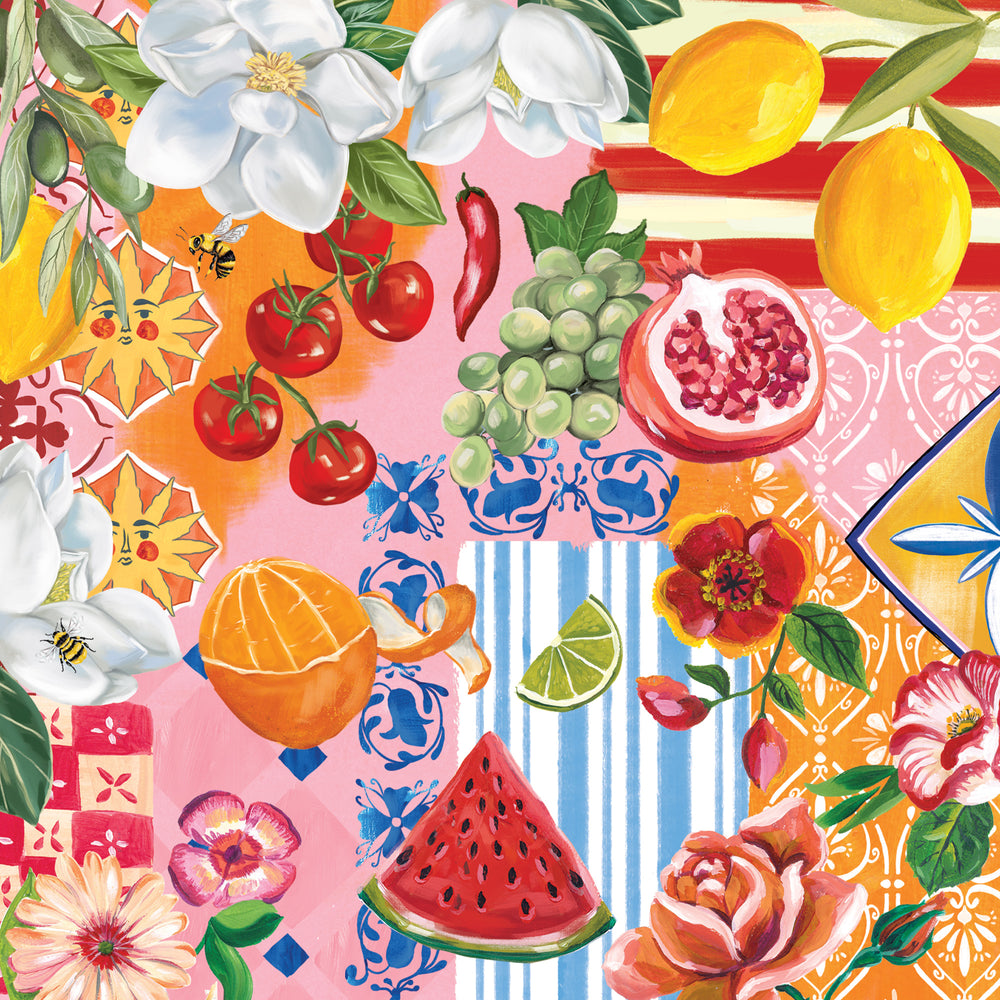 
                      
                        Greeting Card Italian Summer Pattern
                      
                    