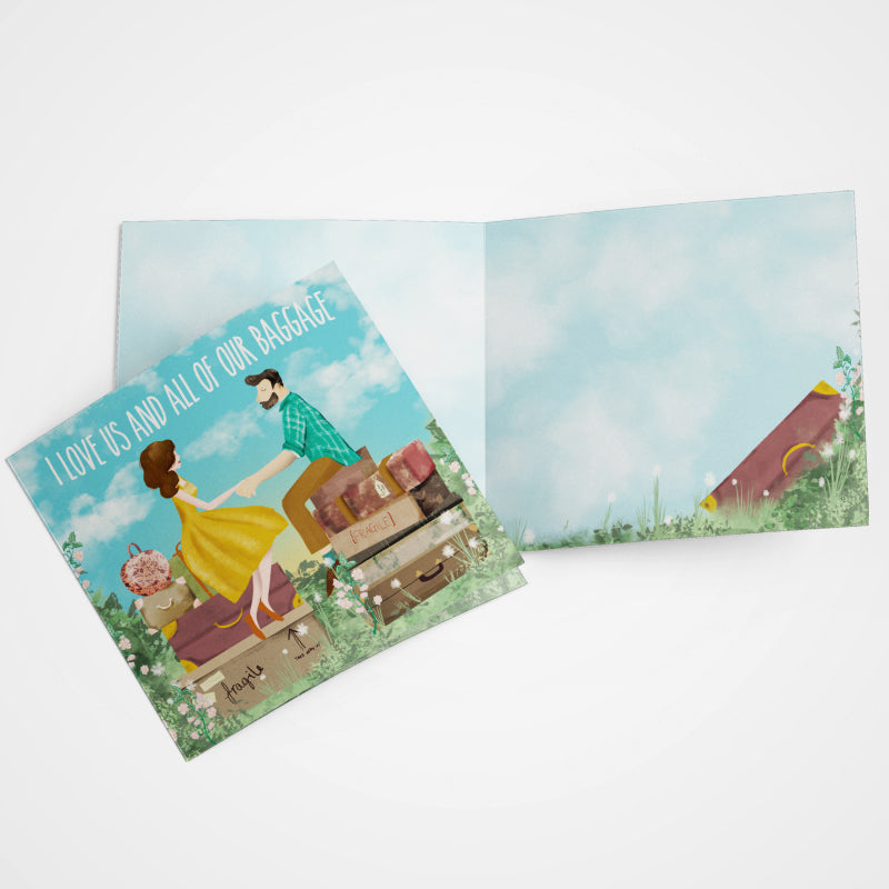 Greeting Card Baggage