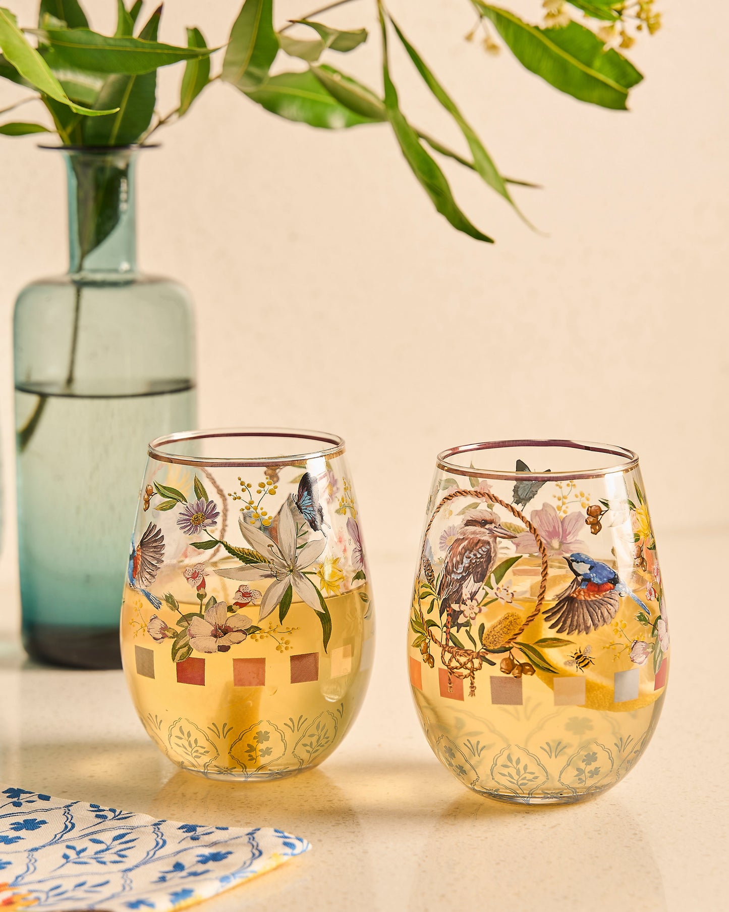 Glass Tumbler Large Set range (Set of two) Backcountry Vol.2