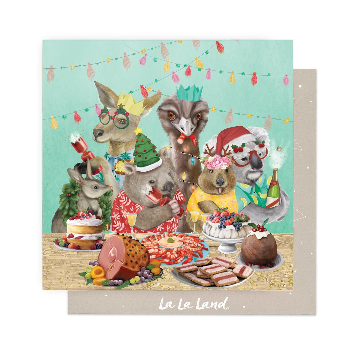Greeting Card Festive Feast