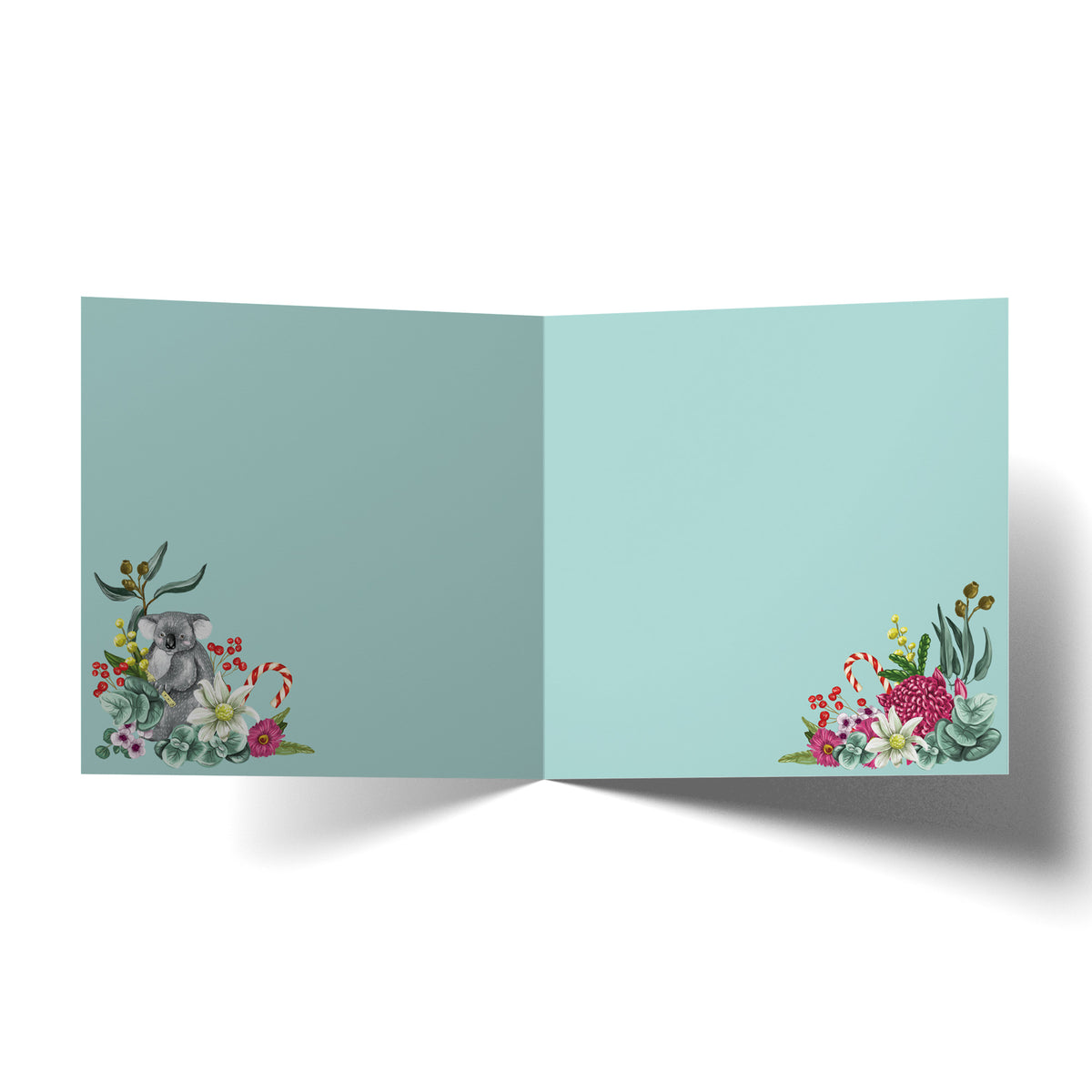 Greeting Card Musical Critters Letter