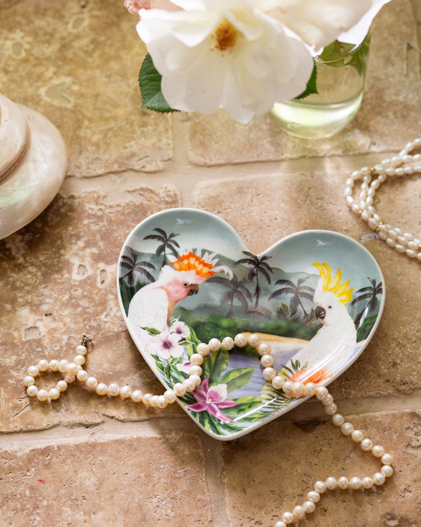 Heart Shape Trinket Tray Majestic Coast