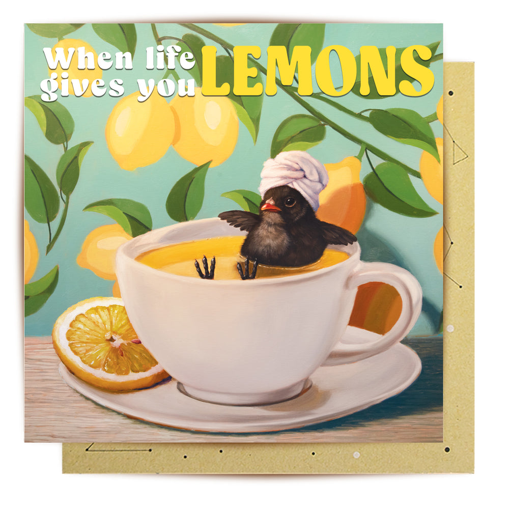 
                      
                        Greeting Card When Life Gives You Lemons
                      
                    