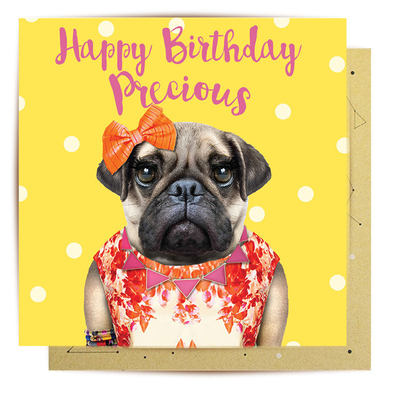 
                      
                        Greeting Card  Happy Birthday Precious
                      
                    