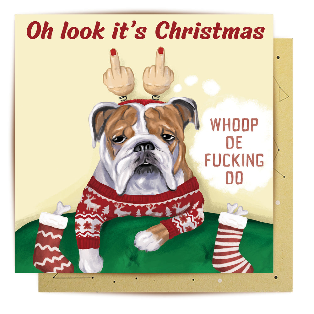 Greeting Card Whoop De Fucking Do