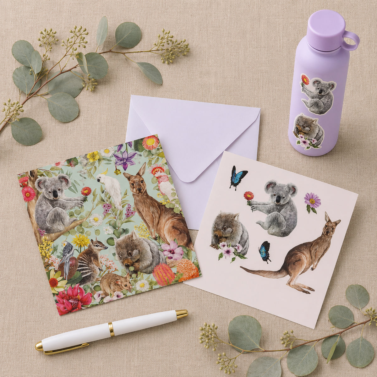 Sticker Card Wonders Of Australia