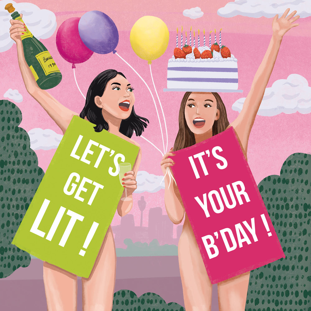 
                      
                        Greeting Card Let's Get Lit
                      
                    