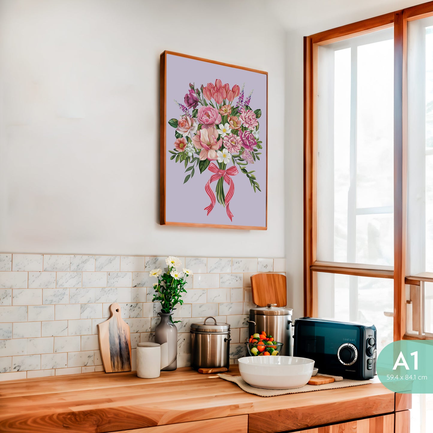 Art Print Bouquet Of Love