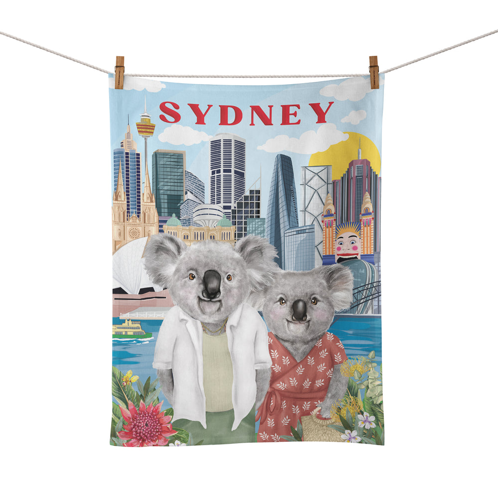 Tea Towel Happy Days Sydney