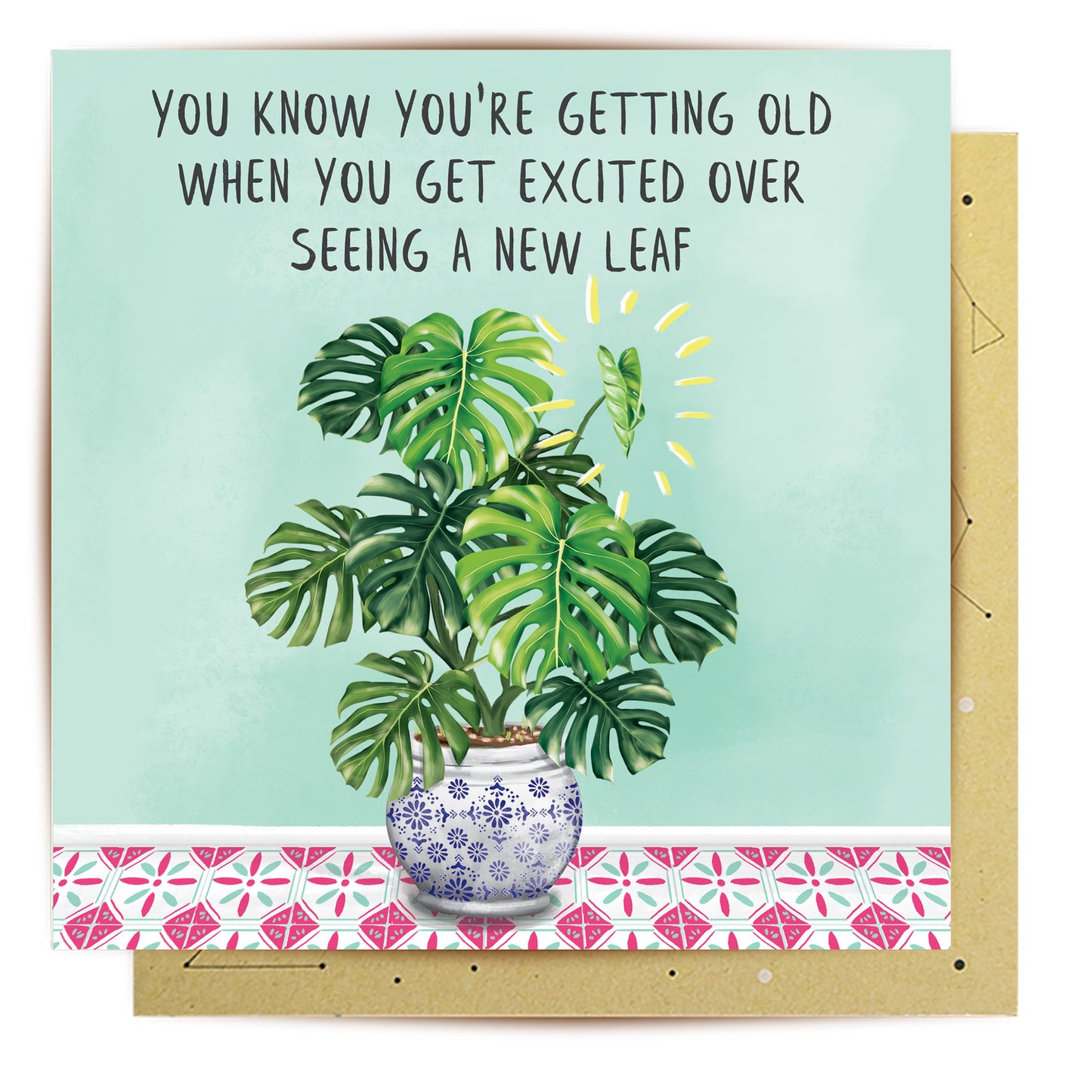 Greeting Card New Leaf