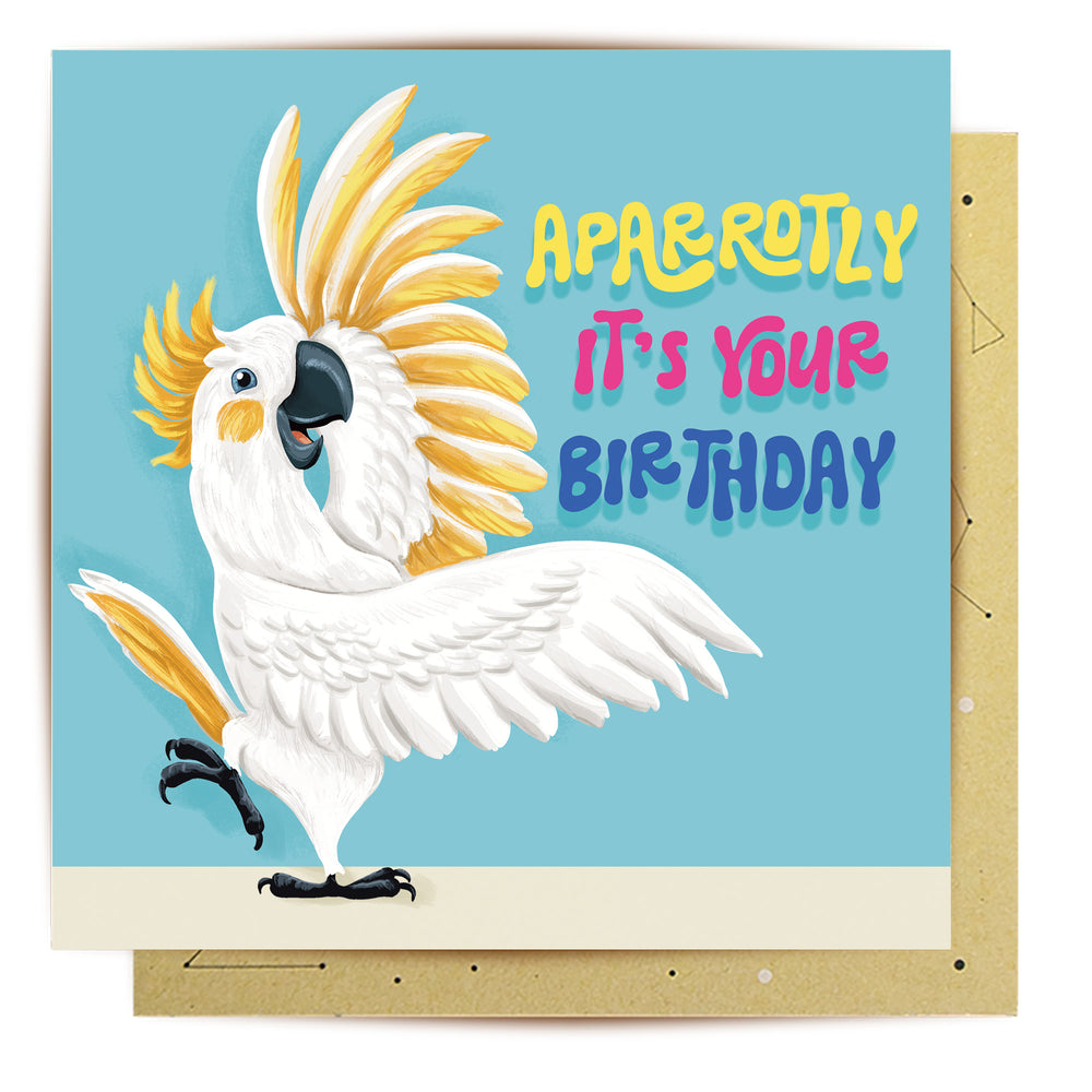 
                      
                        Greeting Card Cockatoo Dance
                      
                    