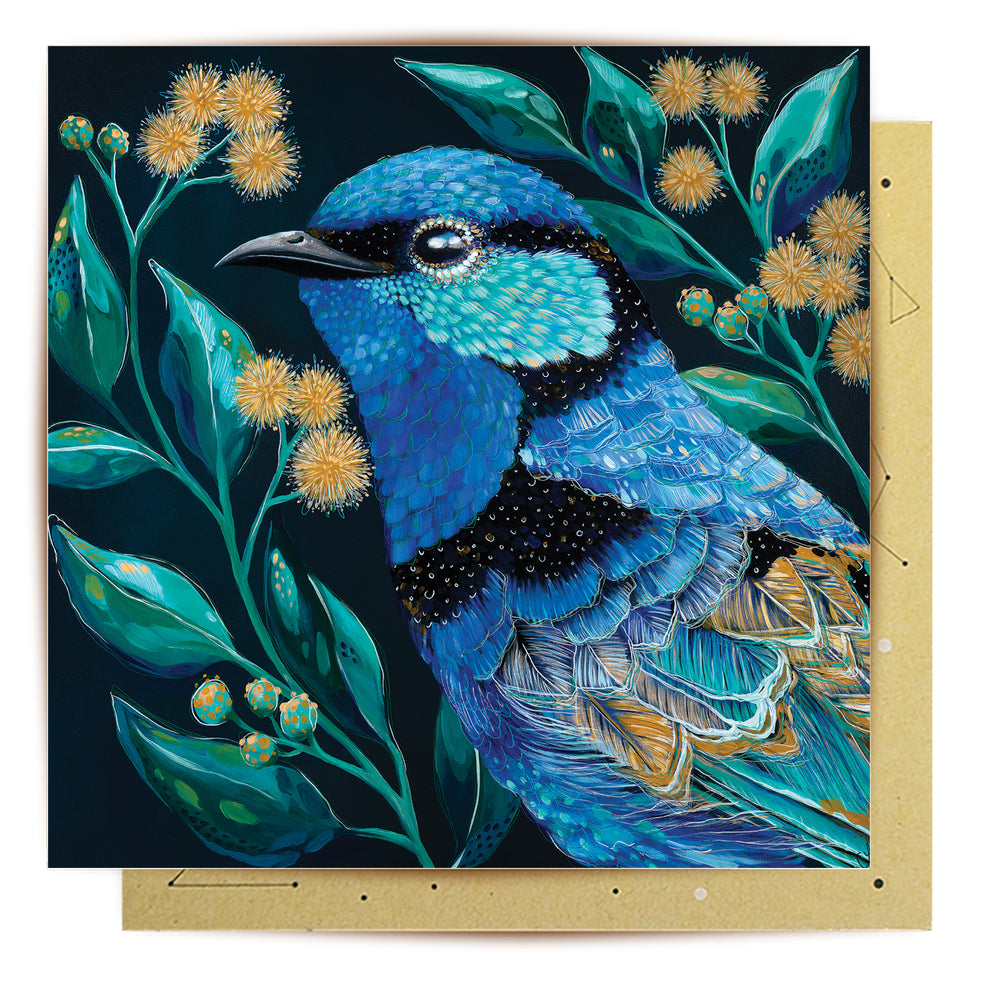 
                      
                        Greeting Card Clancy Fairy Wren
                      
                    